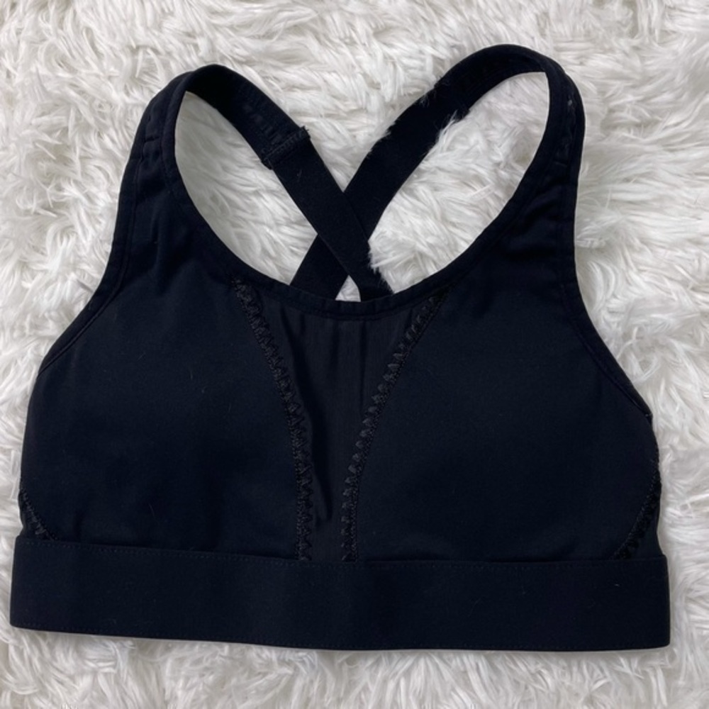 Fabletics Belle High Impact Sports Bra Black XS size 4
